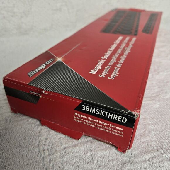 Snap On Magnetic Socket Holder For Metric Red NEW Tools Car Mechanic Automotive - Picture 6 of 6